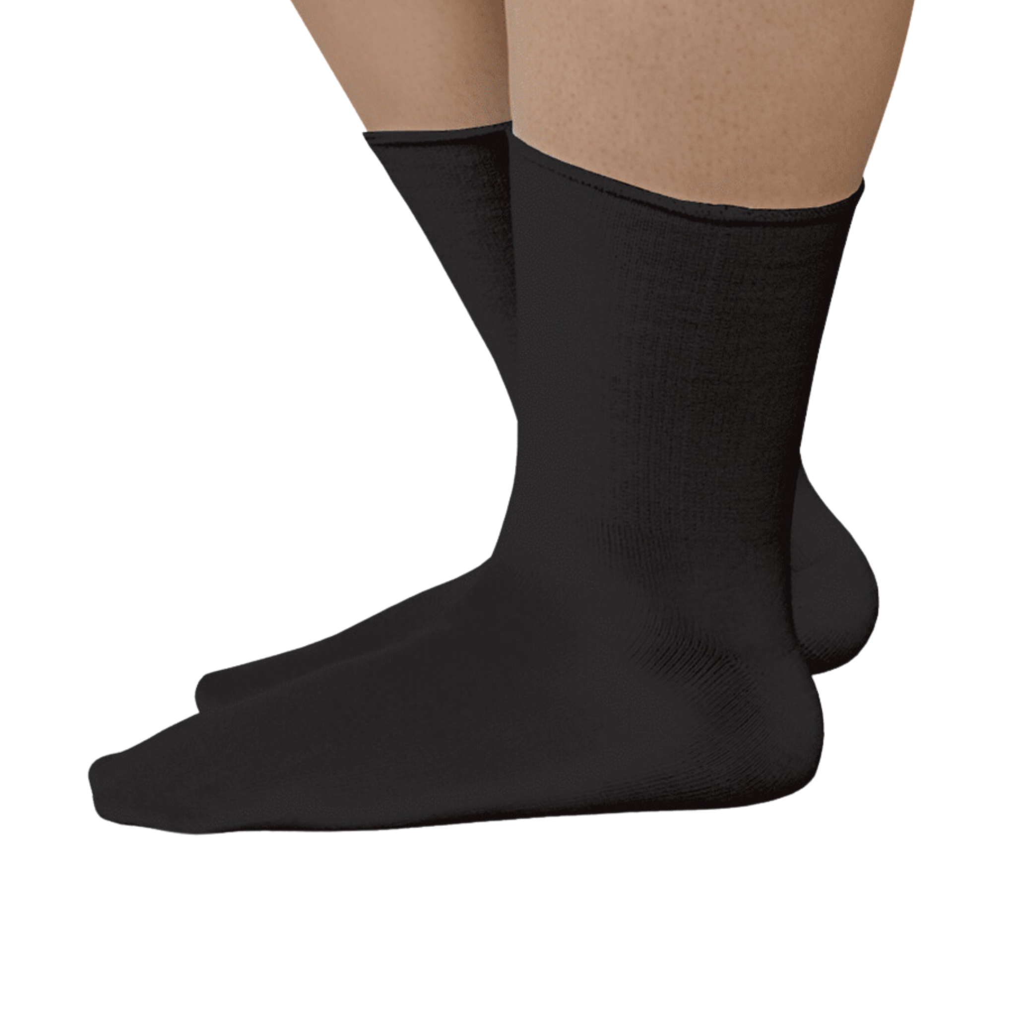 SmartKnit (adultos) - Calcetines anchos sin costuras para sensibilidad