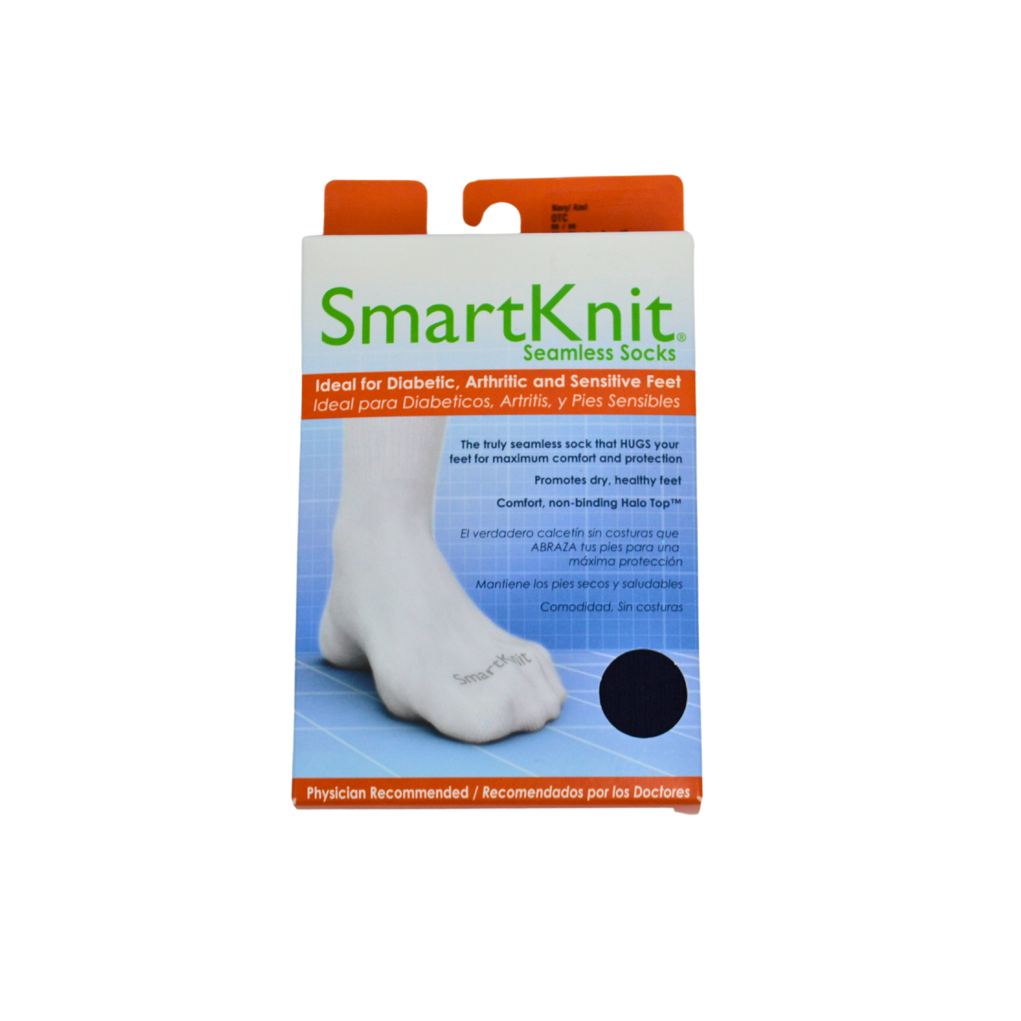 SmartKnit (adultos) - Calcetines sin costuras para sensibilidad, talla mini