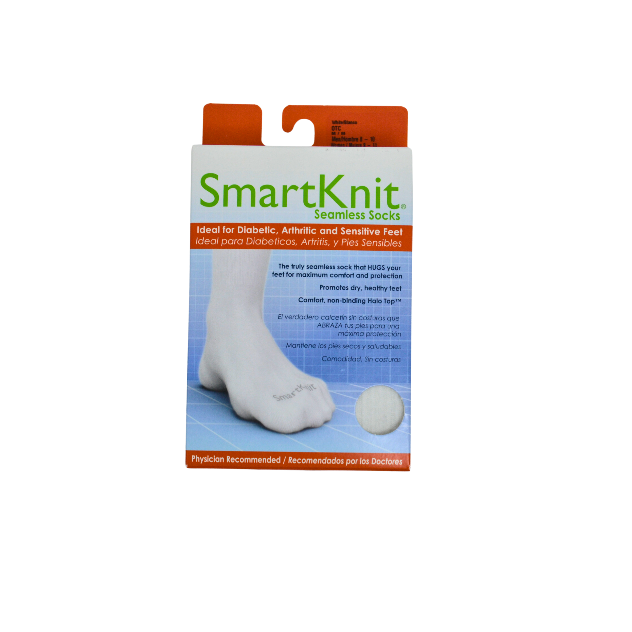 SmartKnit (adultos) - Calcetines sin costuras para sensibilidad, talla mini