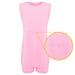 KayCey_Adaptive_clothing_for_older_children_with_special_needs_Sleeveless_with_Tube_Access_Pink_Front