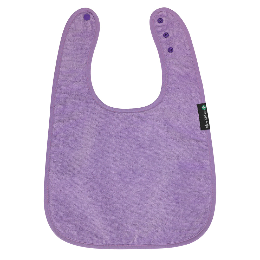 Mum2Mum_Back_Opening_Feeding_Apron_Purple_Front_Special_Needs_Children