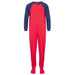 Seenin_zip_back_footed_sleepsuit_with_closed_feet_red_pajamas_for_boys_with_special_needs_front